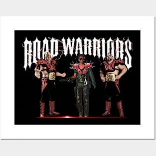 The Road Warriors: Hawk, Animal, and Max Posters and Art